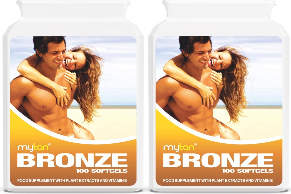 Bronzové Tanning Pills Twin Pack 