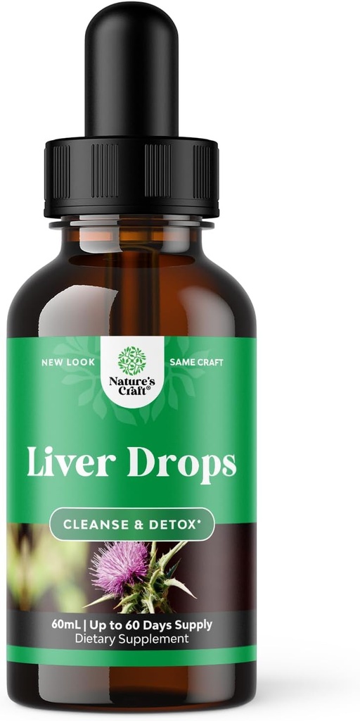 Pečeň Podpora Mlieko Thitle Tinktúra - Mlieko Thitle tekuté bylinné doplnky s astragalus koreň pre pečeň Detox očistiť a opraviť - Pečeň očistiť Detox kvapky s Shiitake Maitake a Cordyceps