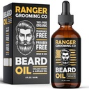 Seven ružový medvedí olej pre mužov a bradavice zmäkčovač 100% čistý prírodný pre bradatých mužov, fúzy, a hydratovaná koža 1 oz Ranger Grooming Co