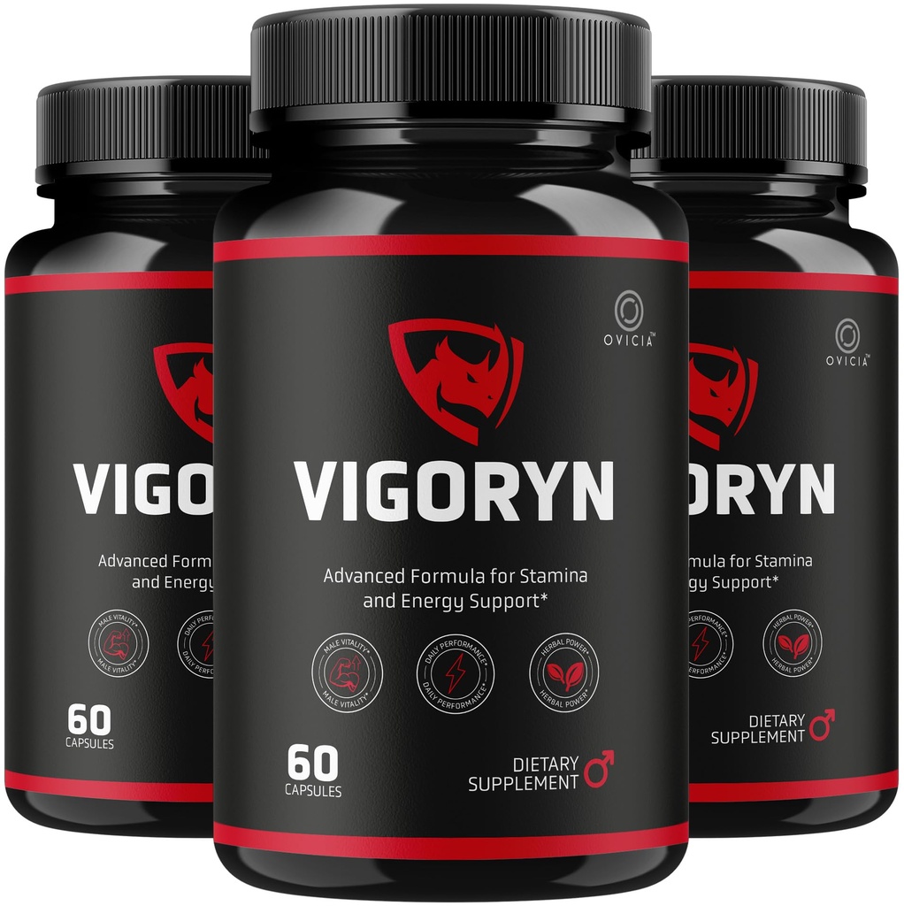 (3 Pack) Vigoryn Capsules - Official Vigoryn Pills Advanced Premium Formula Support Maximum Strength, All Natural Ingredients Vitamins for Overall Health & Wellness Reviews, 180 Capsules for 3 Months