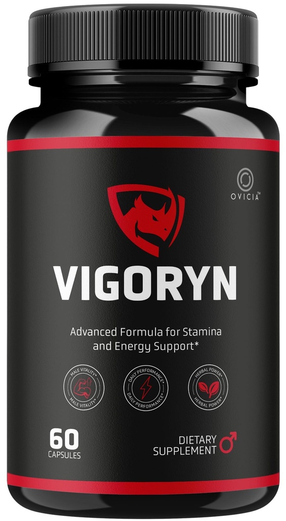 Vigoryn Capsules - Official Vigoryn Pills Advanced Premium Formula Support Maximum Strength, All Natural Ingredients Vitamins for Overall Health & Wellness Reviews, 60 Capsules for 1 Month