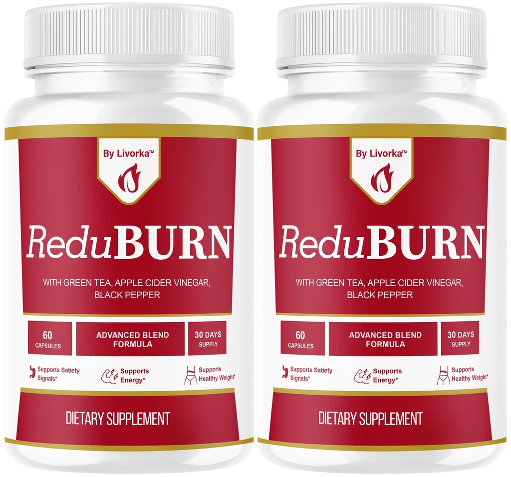 (2 Pack) Redu Burn Capsules - Official Reduburn Weight Pills Advanced Supplement Support - Maximum Strength, Natural Redburn Vitamins for Overall Health & Wellness Reviews, 120 Capsules for 2 Months