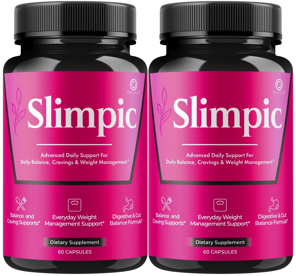 (2 Pack) Slimpic Capsules - Official Slimpic Pills Advanced Premium Formula Support Maximum Strength, All Natural Ingredients Vitamins for Overall Health & Wellness Reviews, 120 Capsules for 2 Months