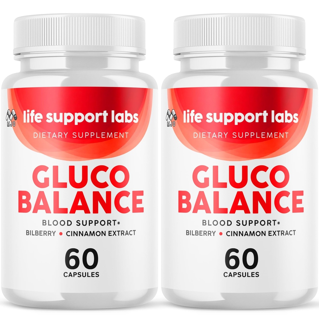 (2 Pack) Life Support Labs Capsules, Official LifeSupportLabs Blood Health Pills with All Natural Ingredients, Advanced Health & Wellness Support with Premium Vitamins for Women & Men (120 Capsules)