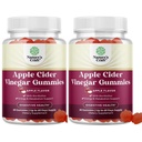 Jablkový Cider Ocot Gumies s Mother-Natural Energy Supplement ACV Gumies s matkou pre telo očistiť Immune Support a Gut Health-Delicious Gummy ACV Supplement with Beet Root Powder 2 pack