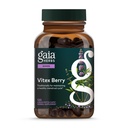 Gaia byliny Vitex Berry - Podpora Hormone Balance & Fertility pre ženy - Zdravý progesterón pre duševné zdravie - 120 Vegan Caps (60-Deň dodávky)