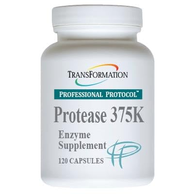 TRANSFORMÁCIA MNOŽSTVO ZDRAVOTNEJ Proteázy 375K Enzyme Blend Supplement, High-Potency Formule for Protein Absorbtion & Gut Health, Advanced Enzym Support for Nutrient Absorbtion, non-GMO, 120