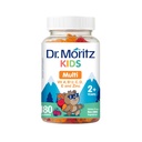 DR. MORITZ Deti Multivitamínové Gummy - s deťmi Vitamíny A C D E B6 B12 Zinok a viac kompletná denná podpora - Vegetariánske a non-GMO multivitamíny pre deti (180 počet)