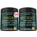 Bundle 5in1 Ginger Supplement & 6in1 Repa Root kapsuly - podporuje zdravie srdca, imunitné a tráviace