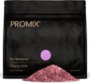 ProMix Nutrition Pre-Workout prášok, Cherry Lime - Maximalizácia Focus & Performance - Pomáha svalový zisk, vytrvalosť - Vitamín B12, kofeín, Beta-Alanín a L-Tyrzosín - 30 Servíry (Pack of 1)