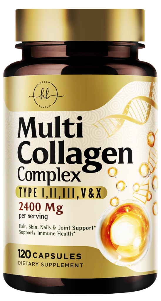 Multikolagénové Peptidy 2400mg pre ženy 