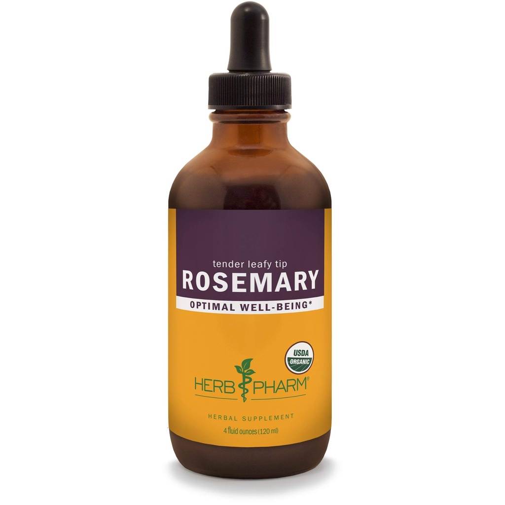 Herb Pharm certifikovaný organický rozmarín tekutý extrakt - 4 Ounce