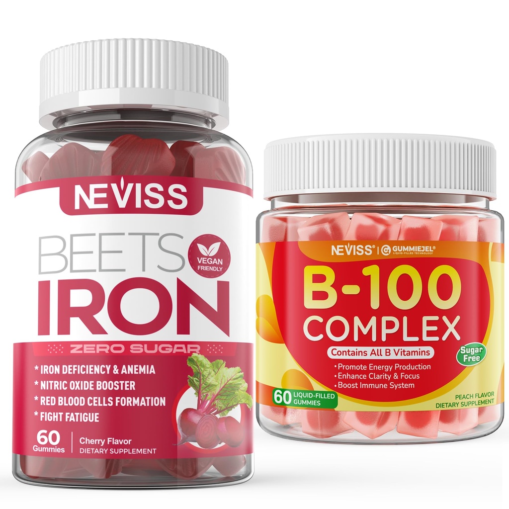 Bezcukrové žehlička+vitamín B100 komplex