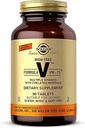 Solgar Formula bez železa VM- 75, 90 Tablety - Multivitamíny so súvisiacimi minerálmi - vitamín A, B6, B12, C, D, E - biotín, horčík, vápnik, zinok - Vegan, Gluten & Dairy Free, Kosher - 90 Servisov