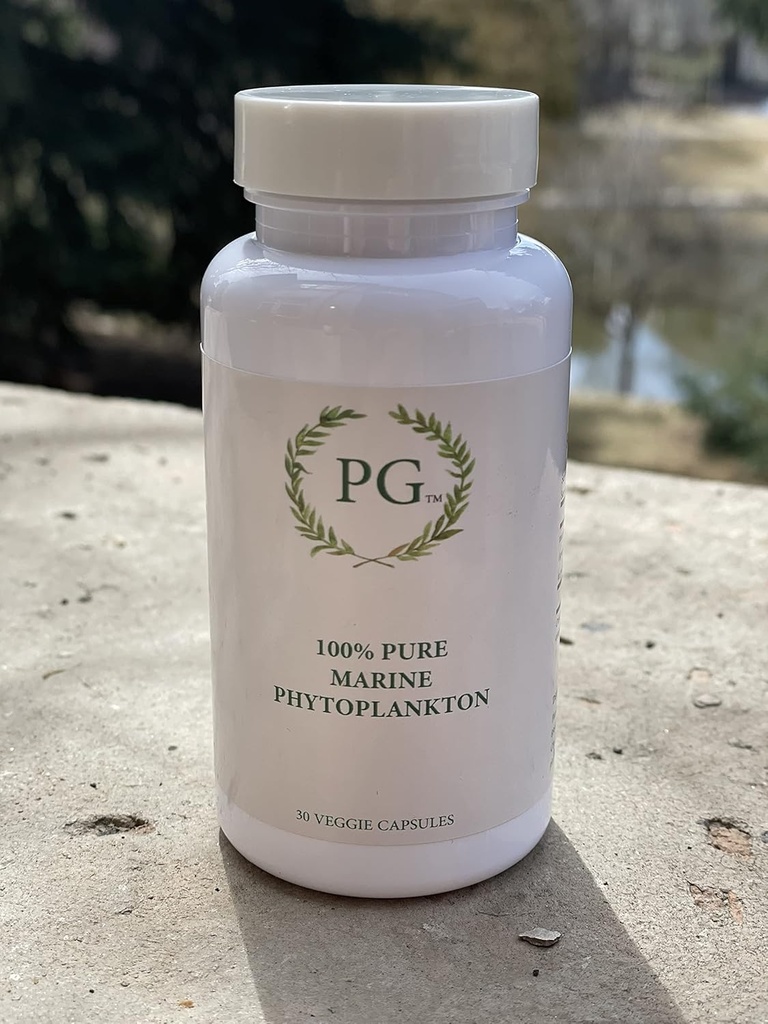 100% Pure Organic Marine Phytoplankton - High Yield SOD Enzyme - Contaminant Free Concentrated Powder, Vegan SUPERFOOD - 15g