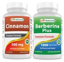 Najlepšie prírodné škorica 500 mg & Berberine Plus 1000 mg