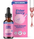 RadosťSpring Elderberry pre batoľatá a deti Immune Support Liquid (1 fl oz) 