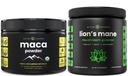 NutraChamps Organic Maca & Organic Lion Mane Powder