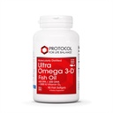 PROTOKOL PRE ŽIVOTNÉ BALENIE Ultra Omega 3-D - 600mg EPA, 300mg DHA & 1 000 IU Vitamín D3 - Rybí olej na podporu mozgu - EPA DHA Omega Supplement - non-GMO & Halal - 90 Softgels