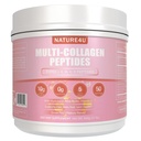 Multi Collagen Peptides Powder 10g - Type I, II, III, V, X Hydrolyzed Collagen Protein Powder with Biotin, Hyaluronic Acid, Vitamin C for Hair, Skin, Nails & Joint Support - Unflavored 1.1 lb