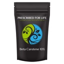 Predpísaný pre život Beta karotén, 10% Beta karotén prášok extrakt, prevedie na vitamín A (113g)