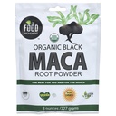 The Food Movement Co. Black Maca 8 oz Raw Food Powder - Organic, Non-GMO, Vegan, Gluten Free- Black Maca Root Supplement pre celé telo Wellness