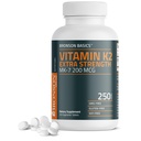 Bronson Vitamín K2 MK-7 200mcg Extra sila, 250 vegetariánskych tabliet