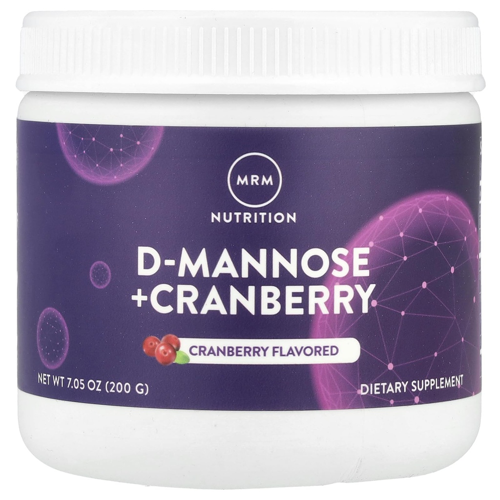 MRM Nutrition D-Mannose + Cranberry 