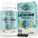 Lipozomálna bovinná laktoferín 1000 mg - vyššia absorpcia - na absorpciu železa a imunitné funkcie Lactoferrín Doplnky pre dospelých, 60 softgelov