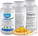 One Planet Nutrition Nano Boswellia 250 mg Veggie Capsules (120 Servings), Boswellia serrata Resin, podporuje kognitívne funkcie pre zdravie mozgu, non-GMO, Vegan, Gluten-free