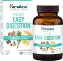 Himalája Hello Easy Trávenie, Tráviace enzýmy s 2 mld. CFU Probiotiká a prebiotiká, Plus 100 mg Bylinné trávenie Podpora s zázvorom, Fenikel a Triphala, 30 Vegetariánske kapsule