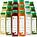 5 Denná šťava očistiť od Raw fontány, Všetky prírodné Raw Detox očistiť, Juiling pre telesný odpočinok, studené lisované šťavy rýchlo, skvelý spôsob, ako preskočiť zdravší, Diet 30 fliaš 12oz, 5 Zázvor Shots