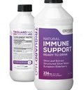Triguard Plus Koloidná strieborná voda, Sambucus Elderberry Extract & Olive Leaf Extract, 3-in-1 Liquid Immune Support Ready to Drink 