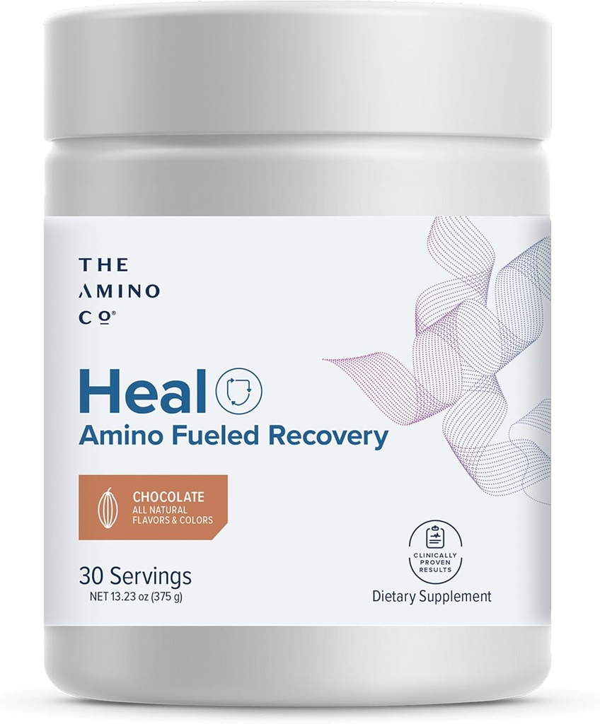 Amino Co. - Liečenie - Po tréningu Recovery Nápoj s čistou Eaa Amino Acid Formula - Kreatín Monohydrát Prášok pre efektívne svalovej opravy, Vegan, a Keto-Friendly s čokoládovou príchuťou - 13.23oz.