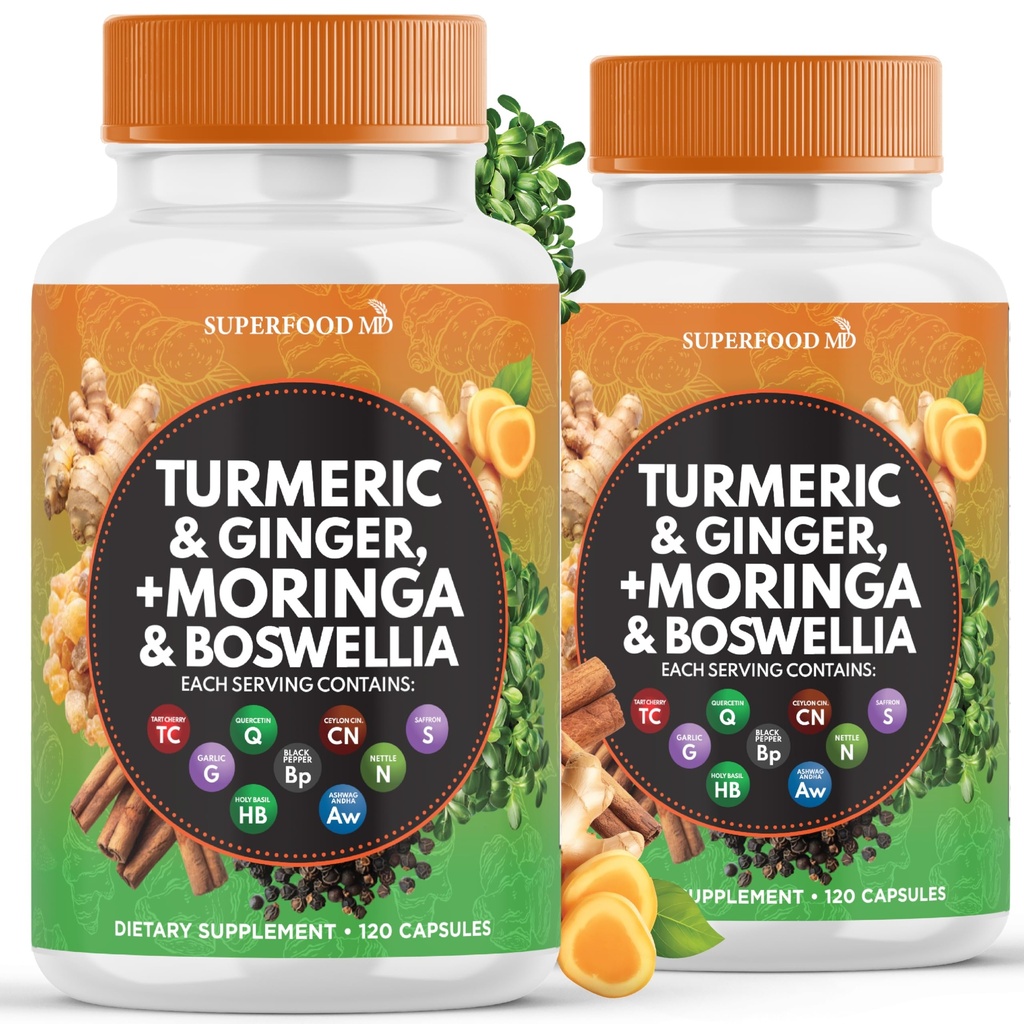 Turmérske Moringa Supplement 