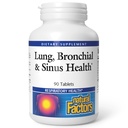 Prírodné faktory Lung, Bronchial & Sinus Health - Dýchacie zdravie Supplement - Podpora Lung & Sinus Health - Podporuje zdravé Lung tkanivo a hlien Konzistencia - 90 tabliet (90 Servings)