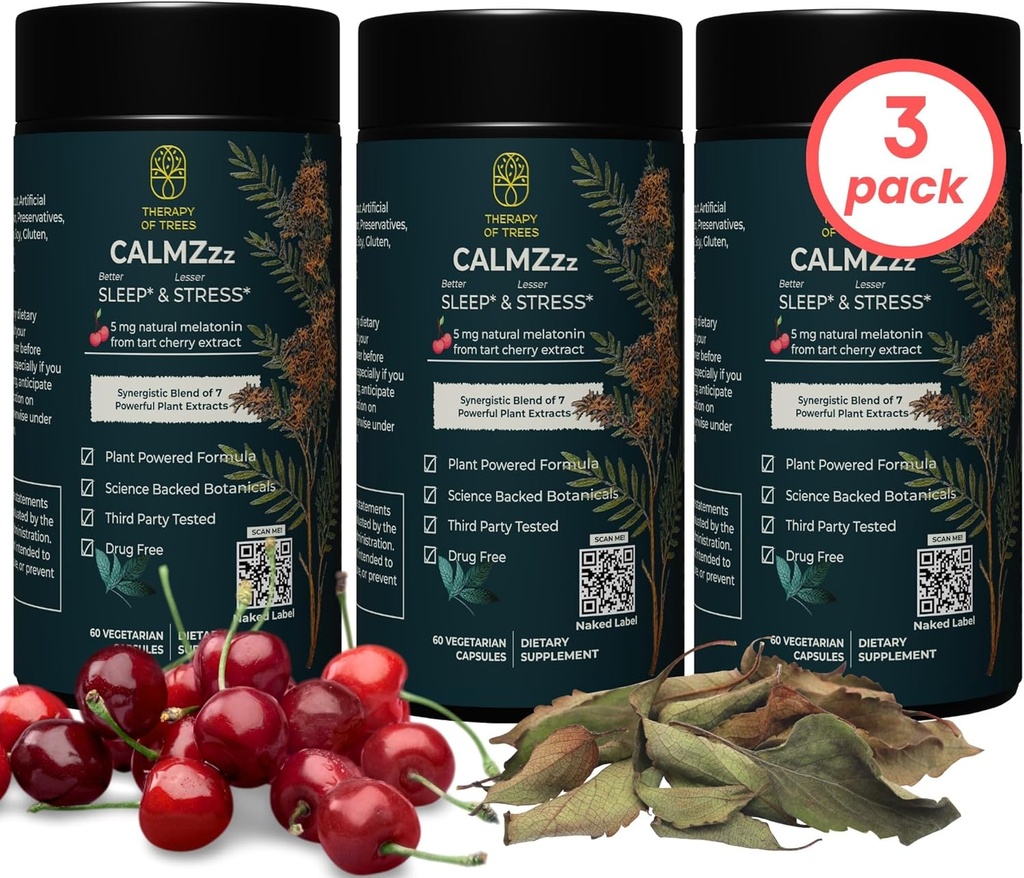 Advanced Sleep Aid s Melatonin a 7 Super Rastliny 