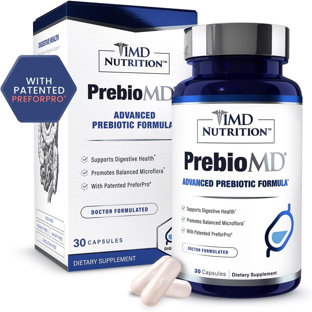 1MD Nutrition PreBioMD - Prebiotikum s PreforPro®