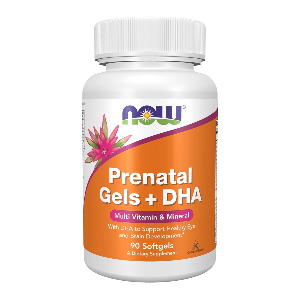 Teraz doplnky, prenatálne gély + DHA s 250 mg DHA na porciu, plus Borage Oil (GLA), 90 Softgels