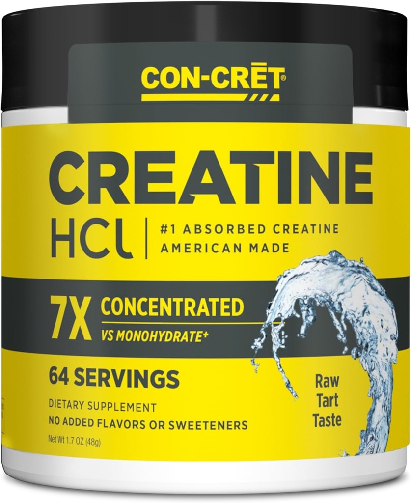 CON-CRET Creatine HCl Powder 