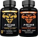 Prime Labs Tongkat Ali Plus (60 ct) + Organic Black Maca kapsuly (60 ct)