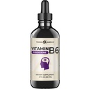 Vitamín B6 Tekuté kvapky - Pyridoxín hcl - Rýchle Absorbovanie - Podporná funkcia mozgu, imunitný systém, nervový systém a nálada - 17 mg 100% DV - Bezplničové - 30 dní - (2 oz) Pre dospelých