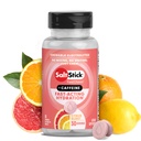 SaltStick Electrolyte FastChews with Caffeine - 60 Citrus Burst Chewable Salt Tablets for Running and Hydration, Electrolyte Chews - 60 Count