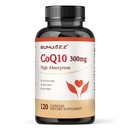 CoQ10 300mg - 120 Kapsule - Vysoká absorpcia - Non- GMO - Bezlepkové lepidlo - Koenzým Q10 - CoQ10 Kapsule