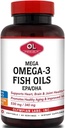 Olympian Labs Mega Omega 3 Rybie oleje, 60 závlah,3148