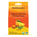 Svadobná lyžica Organické Manuka med kvapky, citrón a včela Propolis, 20 Počet (Pack of 1) 
