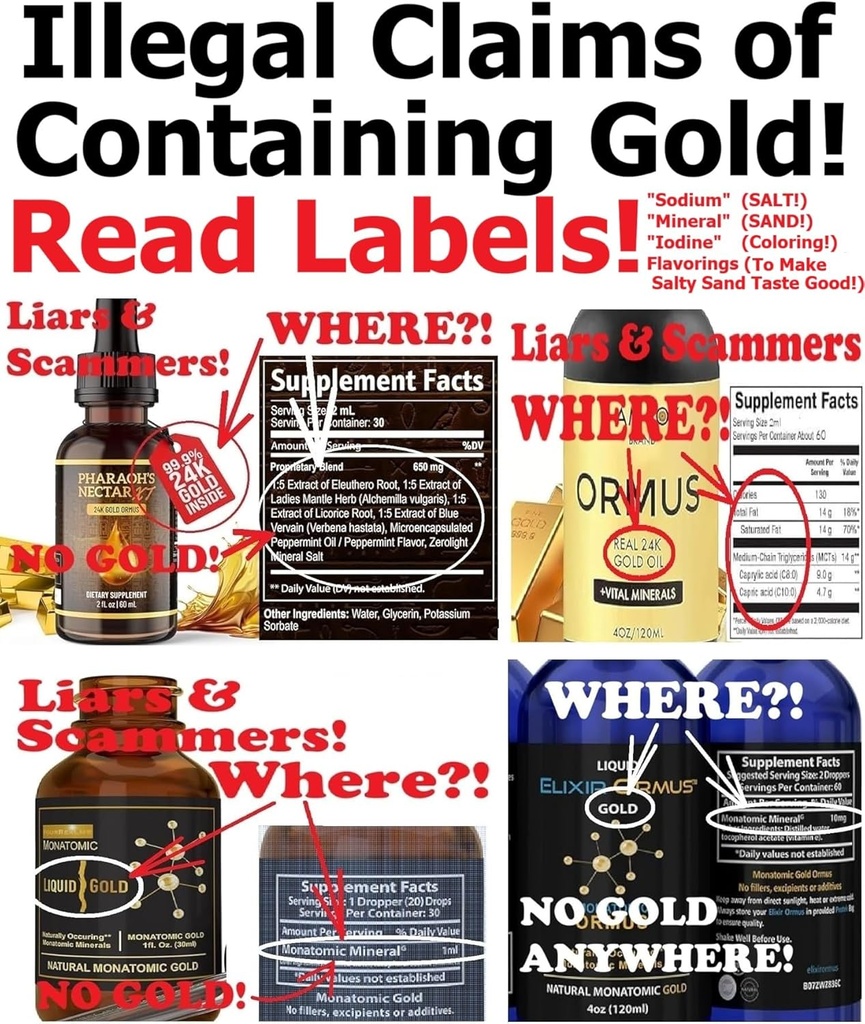EnerGold® Monoatomic Gold/ORMUS: World's LEN Pure-G O L D! Deflect Radiation, EMF, & Nízkoenergetické frekvencie; Repair DNA, Pineal Gland, & All Tissue of the Body; Energize Your Aura & Chakras,...