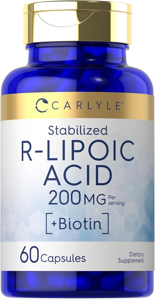 Carlyle R- Lipoic Acid 200mg 