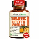 Quercetin s hypromelínom Turmeric Curcumin Supplement 
