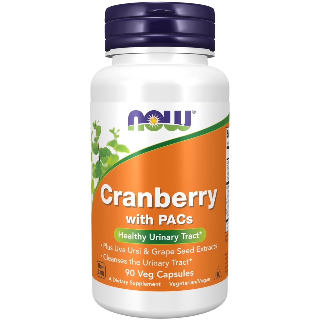 Teraz doplnky, brusnice s PAC, plus Uva Ursi a Grape Seed Extracts 90 Veg kapsule